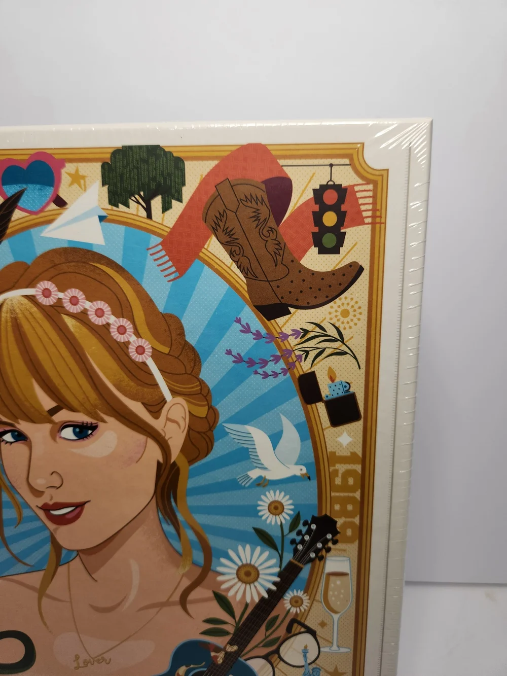 True South 500 Piece Portrait Puzzle With Artwork By Lucie Rice Of Taylor Swift